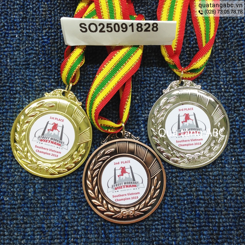 INLOGO làm huy chương cho chương trình Southern VietNam Champion 2018